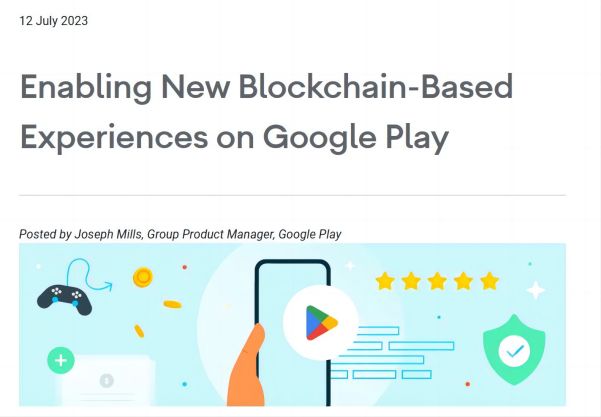 Google's new policy allows developers to use NFT technology in games