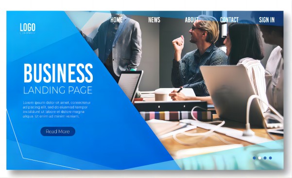Functions and Functions of Enterprise Website Pages