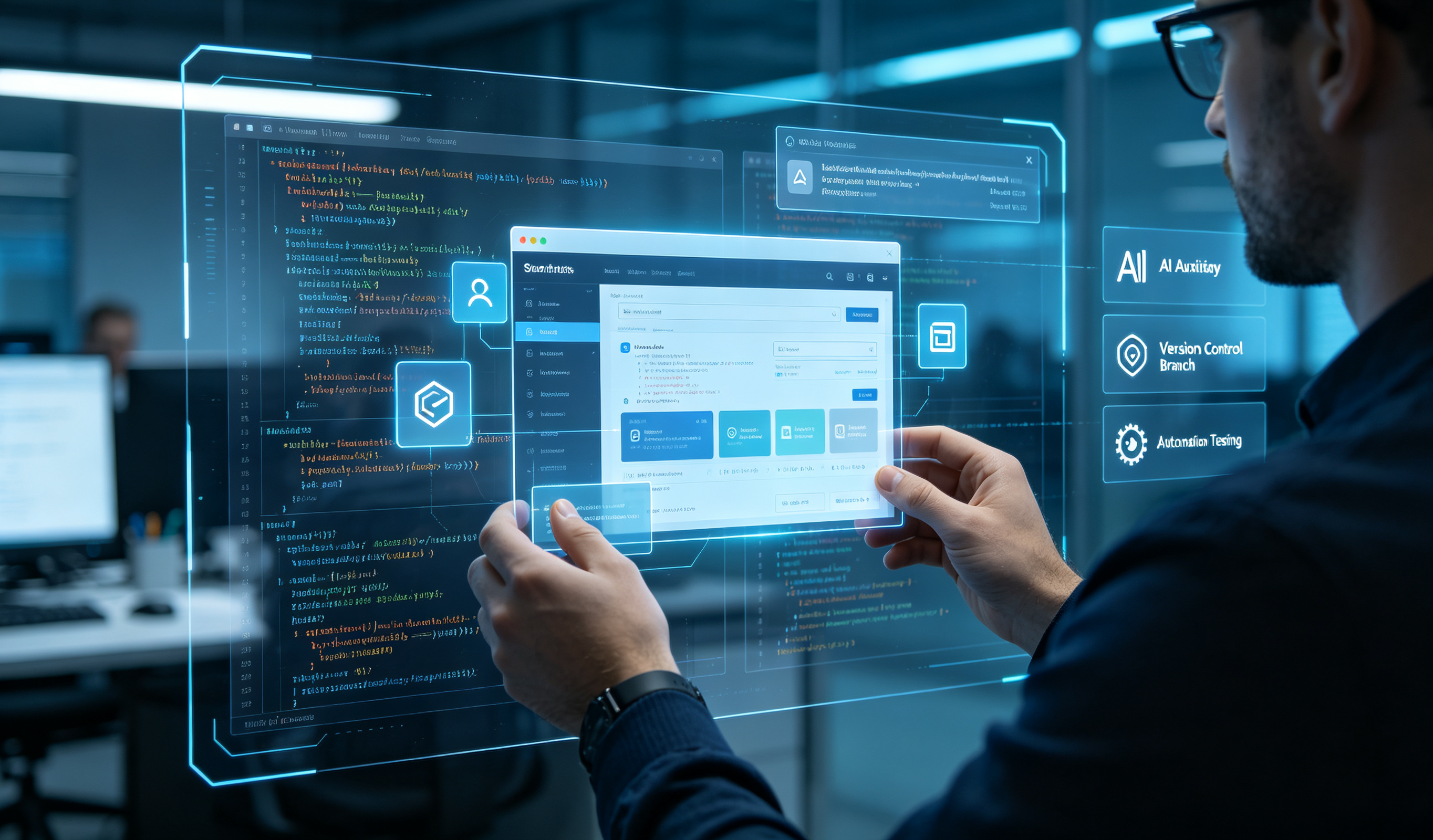 Designated development of erp system